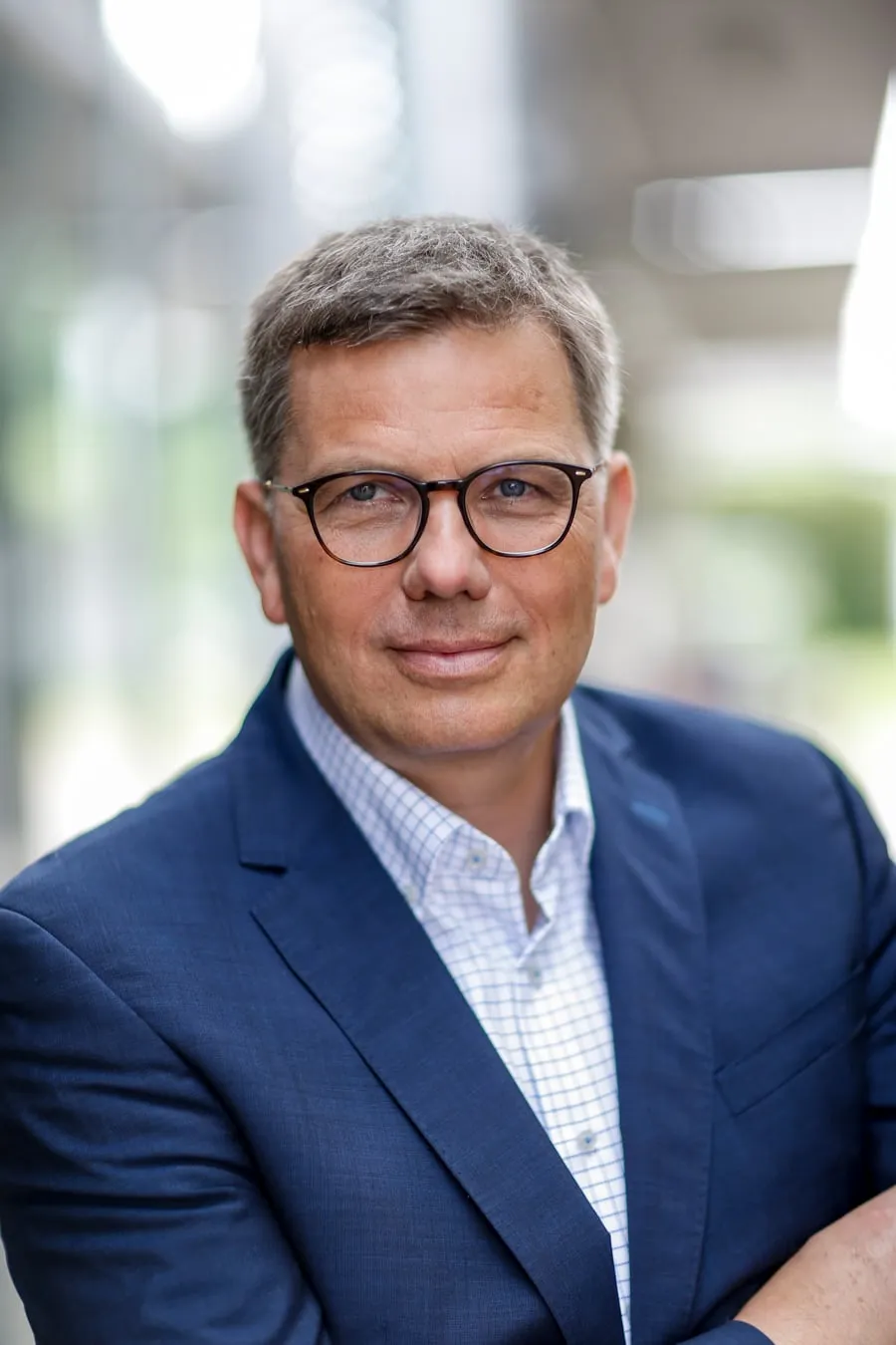 Porträt von Frank-Tilo Becher, Oberbürgermeister der Universitätsstadt Gießen